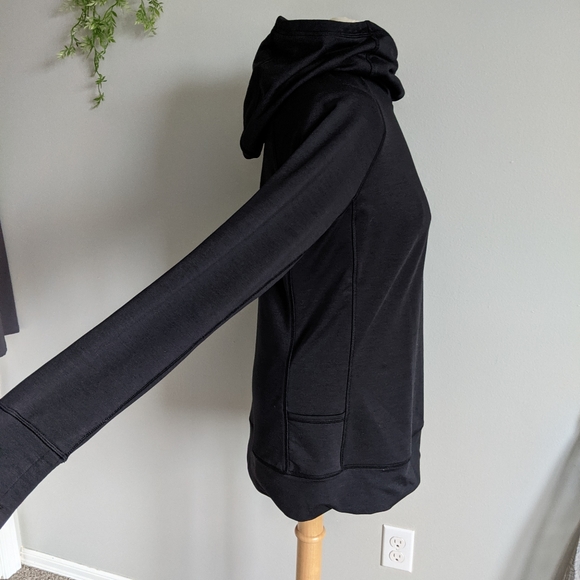 (Nike) Golf Black Seahawks Thumbhole Hoodie Large - Picture 2 of 12